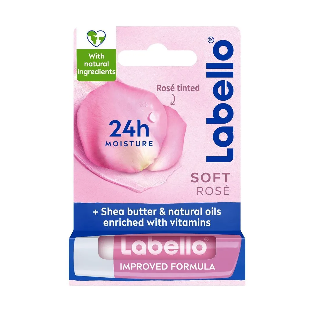 Labello Soft Rose Lip Balm 4.8 g