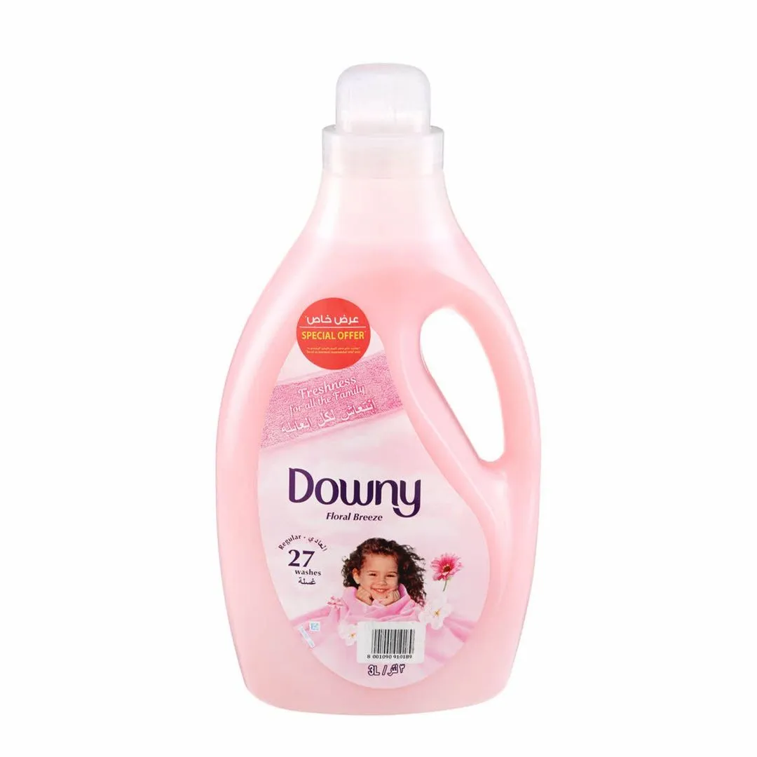 Downy Floral Breeze Regular Fabric Softener, 3L