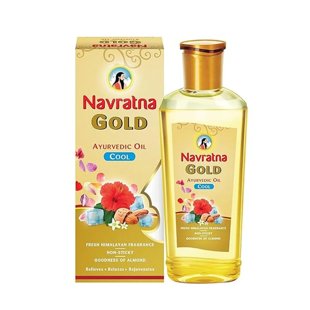 Navratna Gold Herbal Oil, 300ml