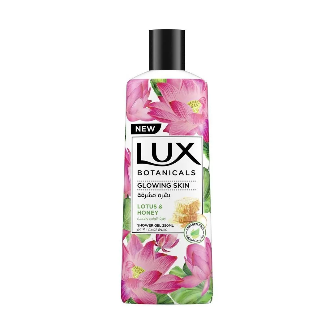 Lux Lotus & Honey Botanicals Glowing Skin Body Wash, 250ml
