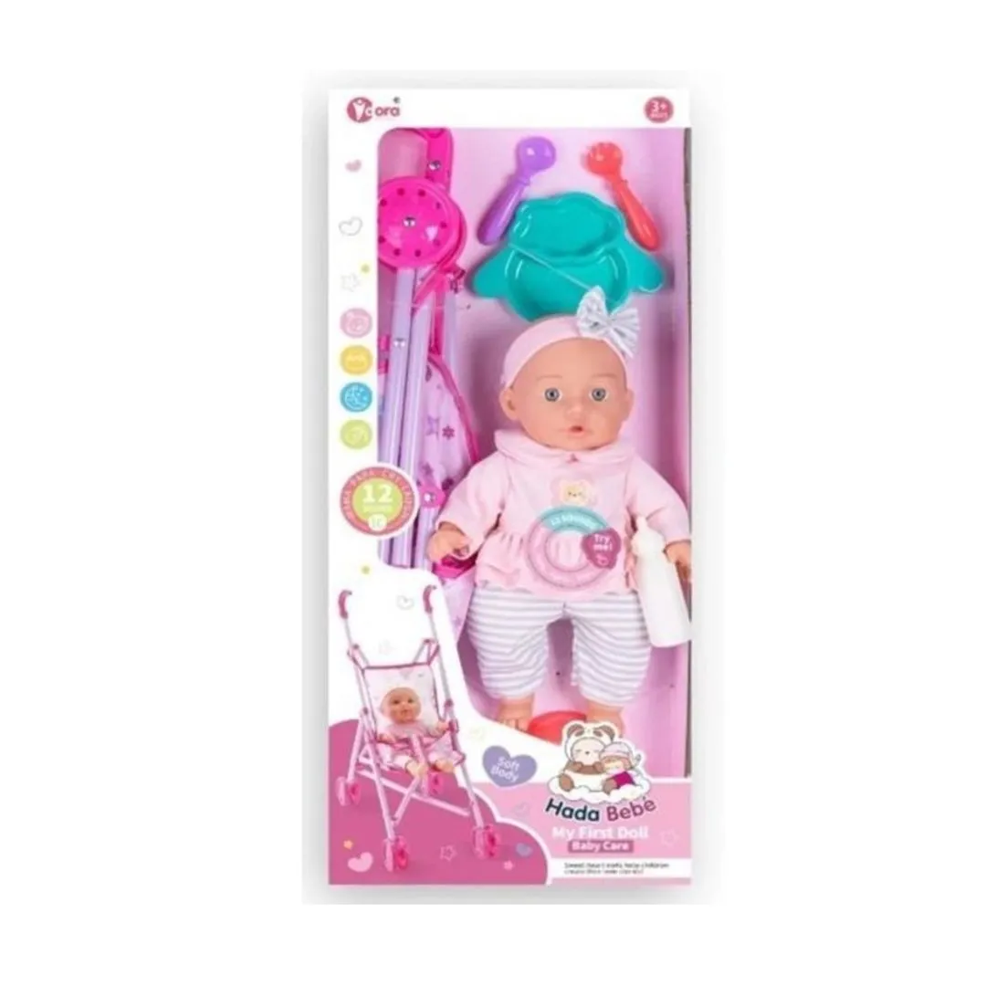 Nyc Baby Doll With Stroller