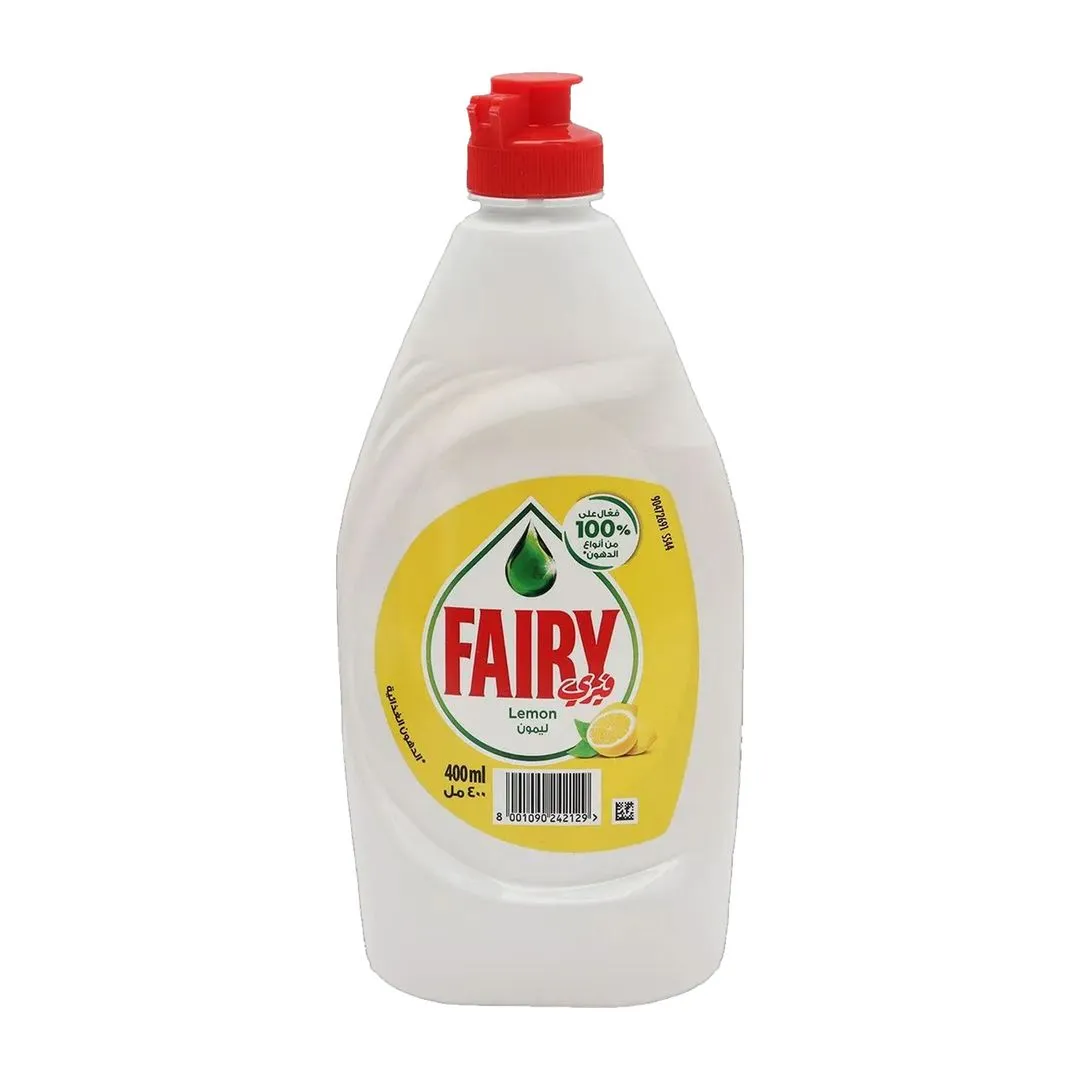 Fairy Plus Lemon Dishwashing Liquid Soap  400 ml