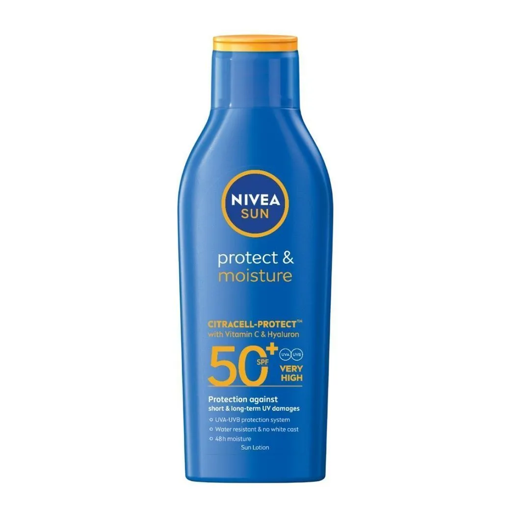 Nivea Sun Moisture & Protect Lotion SPF 50+, 200ml