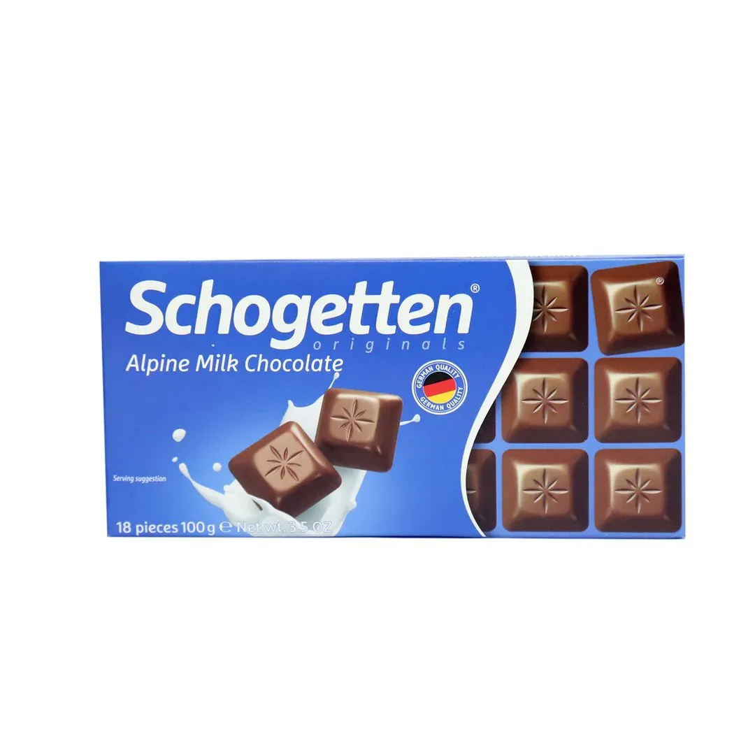 Schogetten Alpine Milk Chocolate 100 g