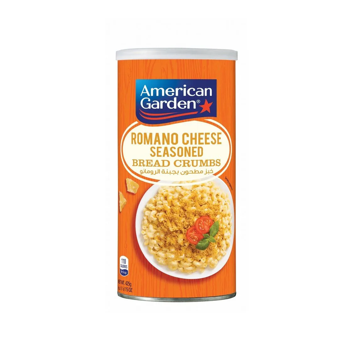 American Garden Romano Cheese Bread Crumbs, 425g
