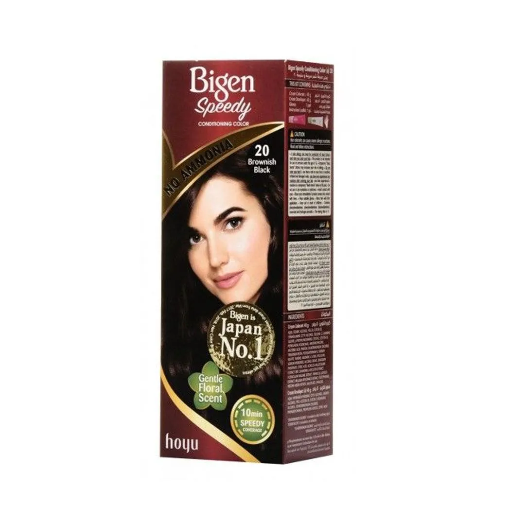 Bigen Speedy Colour Brownish Black No 20