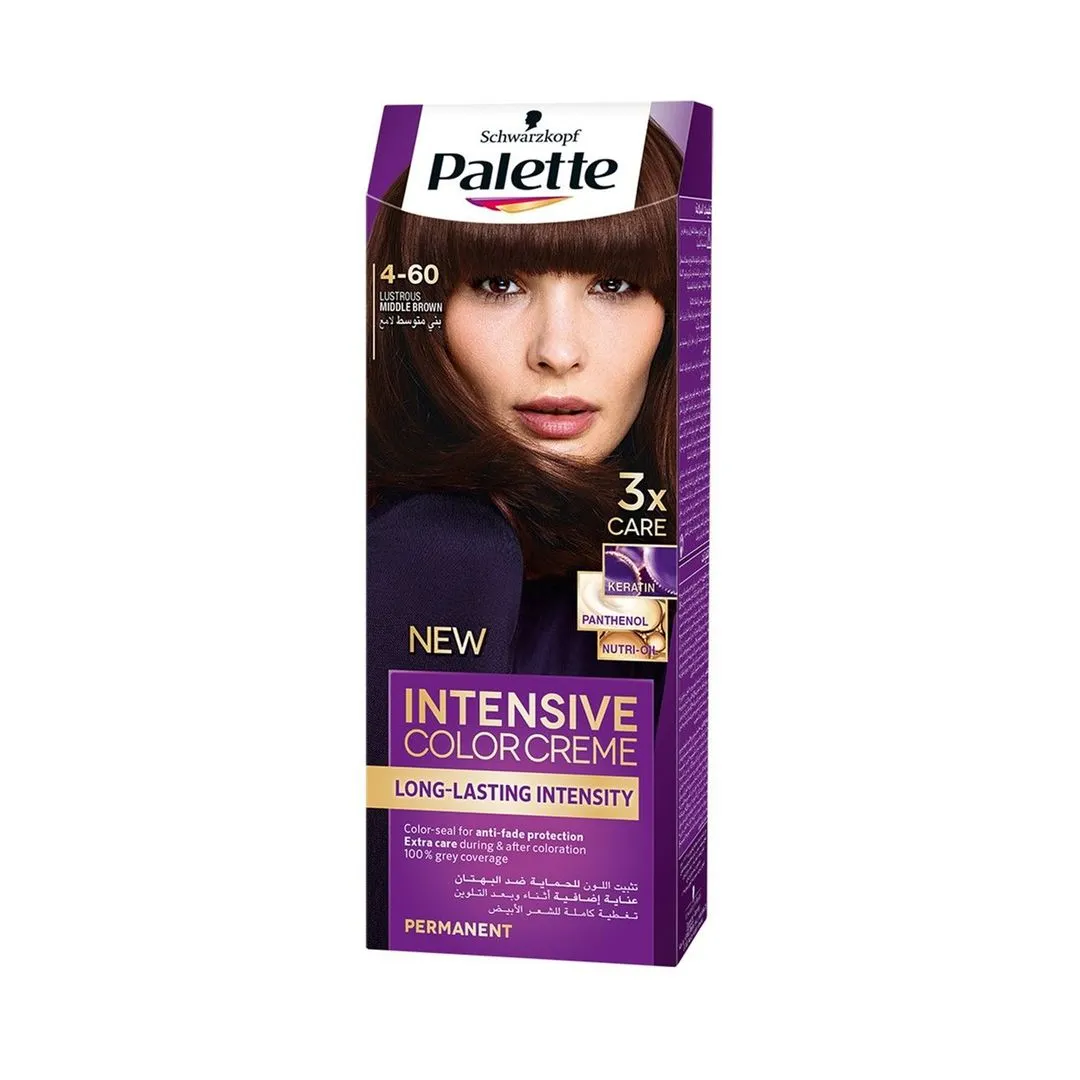 Palette Hair Coloration 4-60 Med Shine Brown