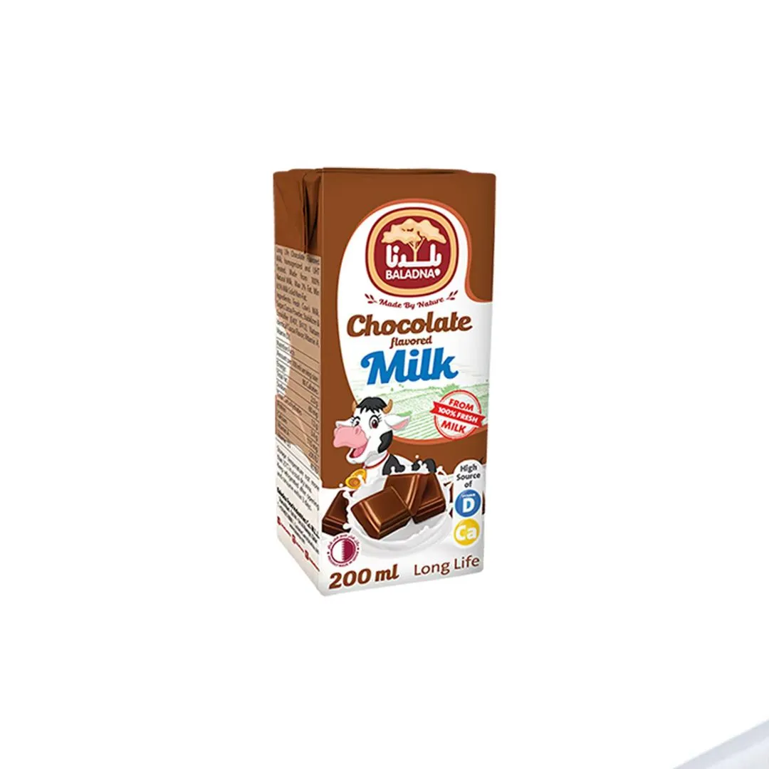 Baladna UHT Double Chocolate Milk 200ml