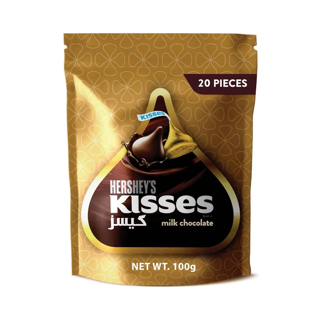 Hershey's Kisses Milk Chocolate, 100g