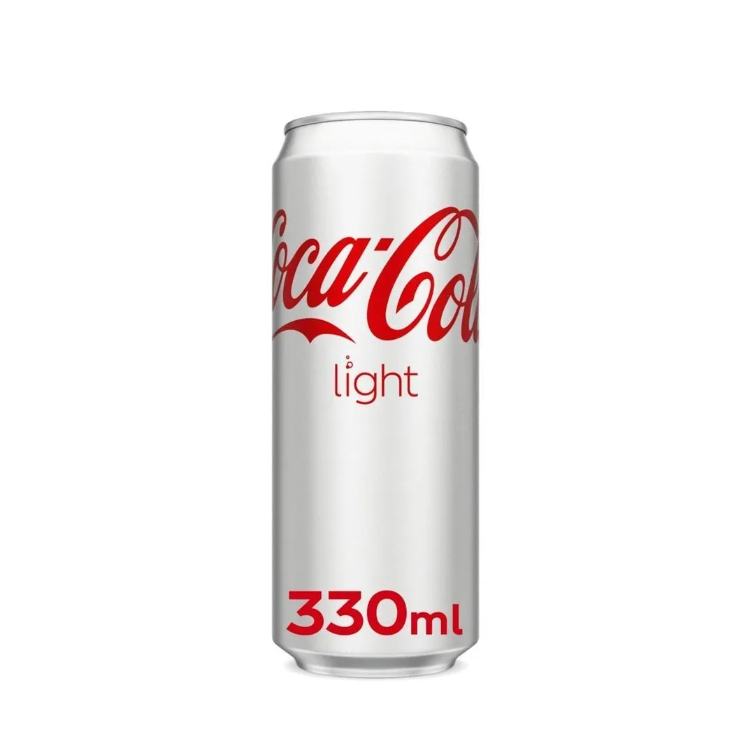 Coca-Cola Light Carbonated Soft Drink Can, 330ml
