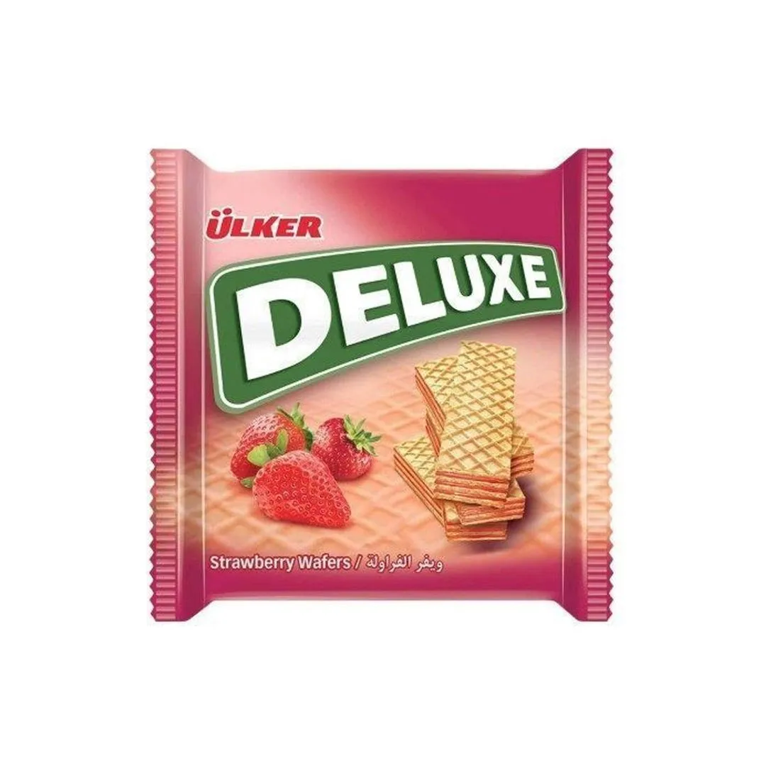 Ulker Deluxe Strawberry Wafer 40 g