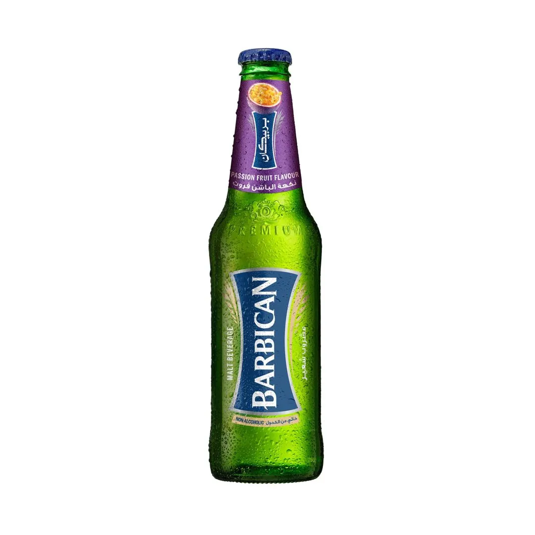 Barbican Passion Fruit Flavour Non-Alcoholic Malt Beverage in Bottle, 330ml