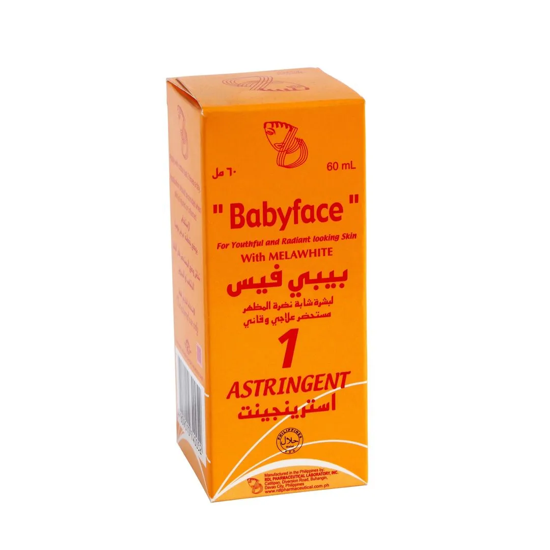 RDL Baby Face Astringent with Melawhite, 60ml