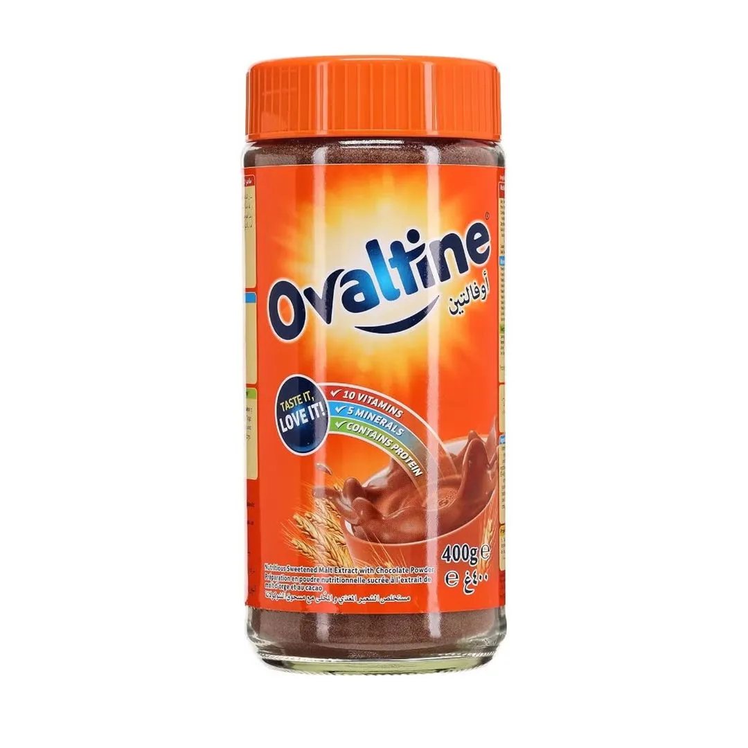 Ovaltine Chocolate Drink Jar 400 g