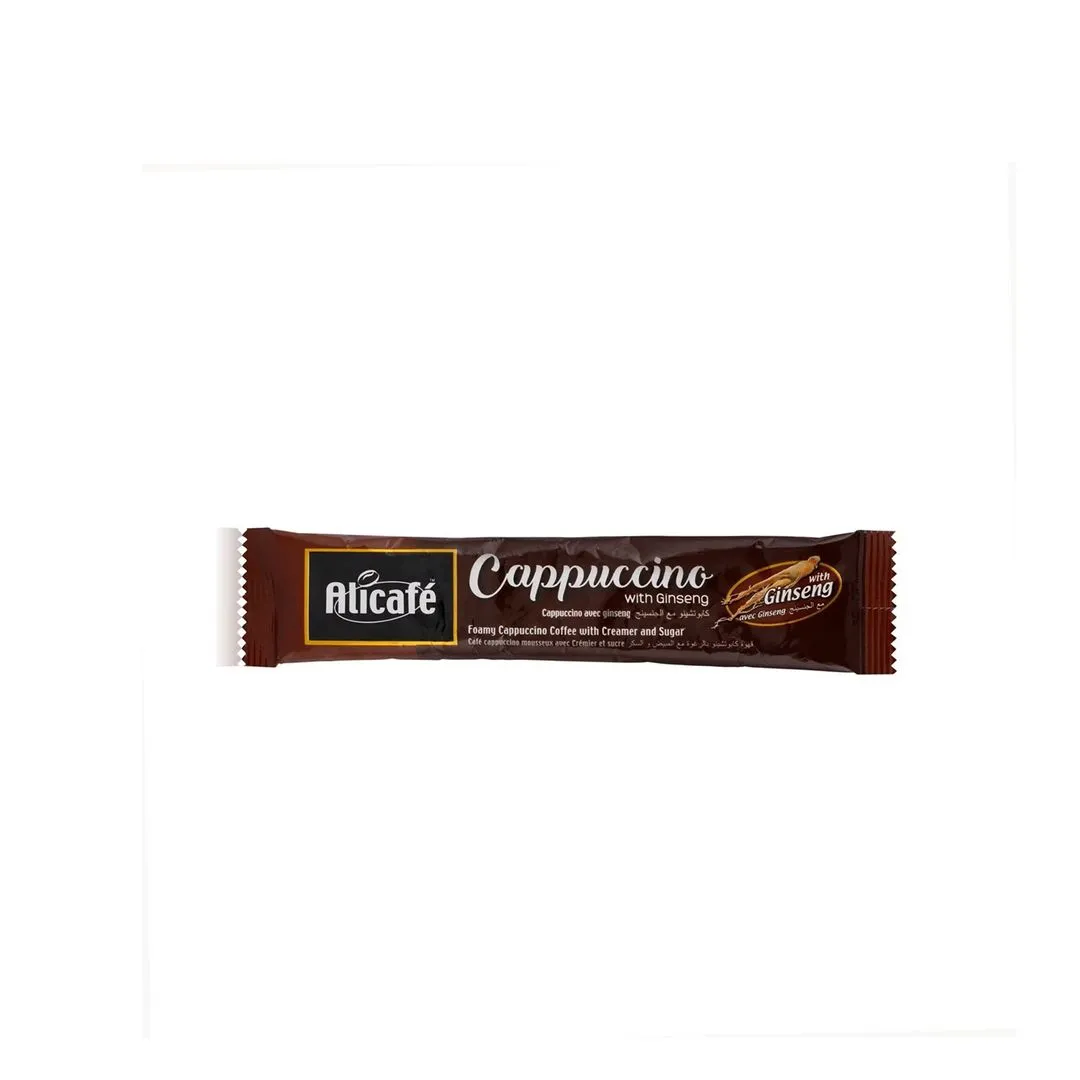 Alicafe Cappuccino Coffee with Ginseng, 20g