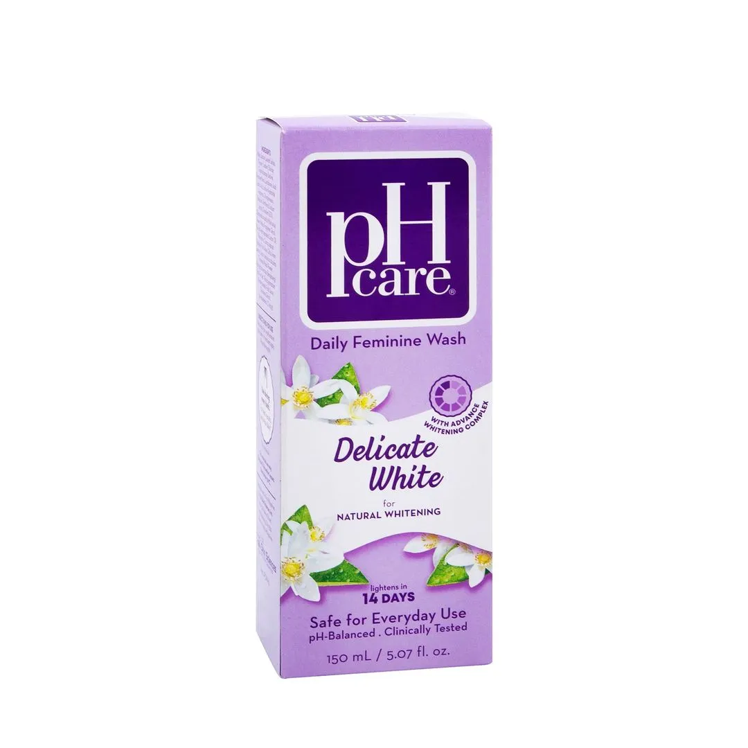 Ph Care Delicate White Daily Feminine Intimate Wash, 150ml
