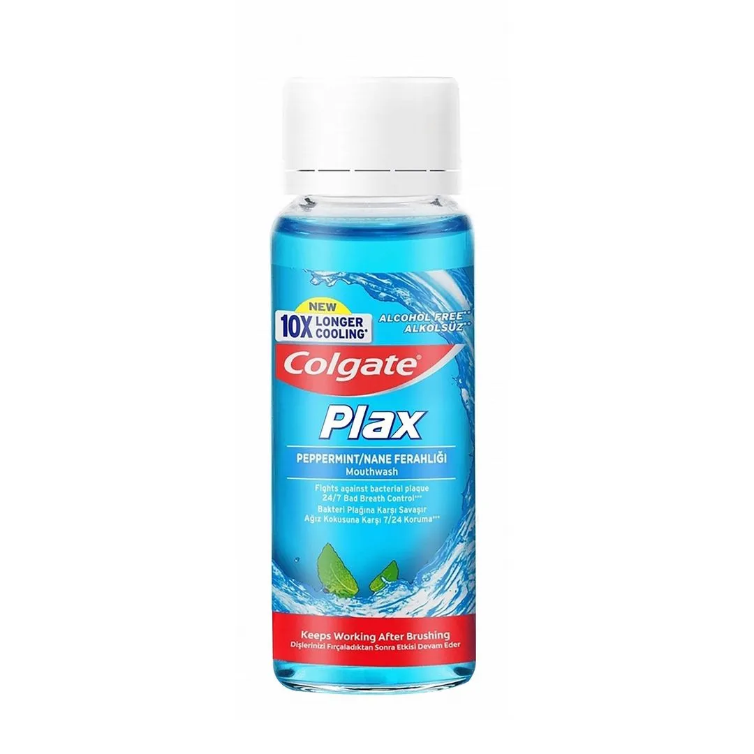 Colgate Plax Blue Peppermint Mouthwash, 100ml