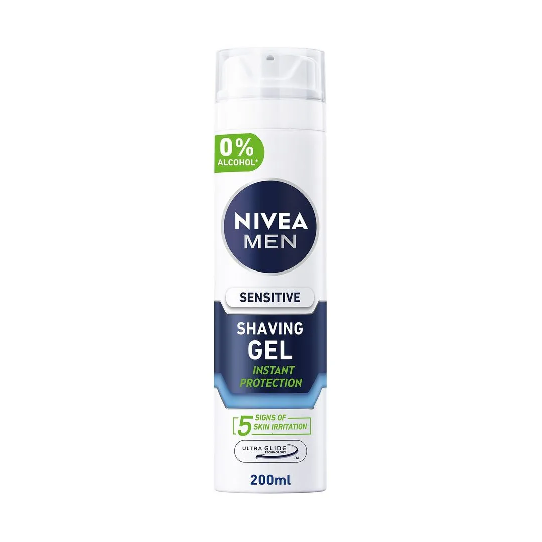 Nivea Men Sensitive Shaving Gel, 200ml