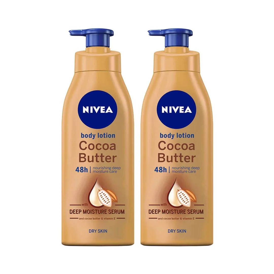 Nivea Body Lotion Cocoa 400Mlx2@Sp