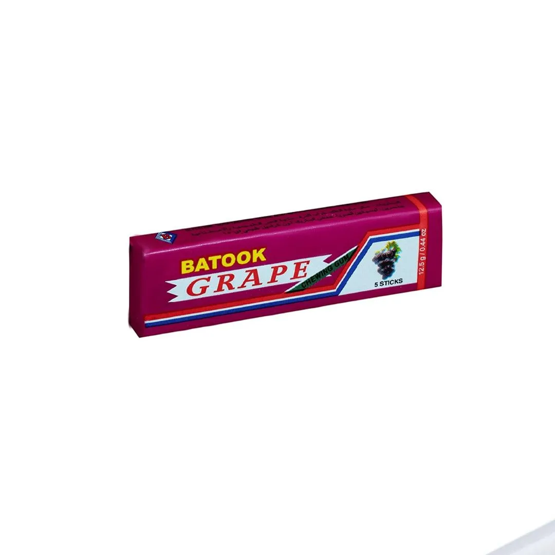 Batook Grapes Gum, 5 Pieces