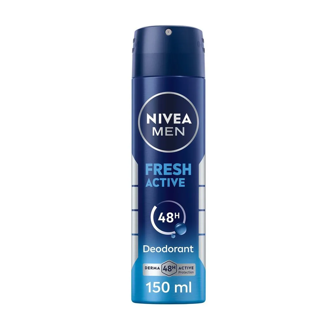 Nivea Men Fresh Active Anti-Perspirant Deodorant Spray 150ml