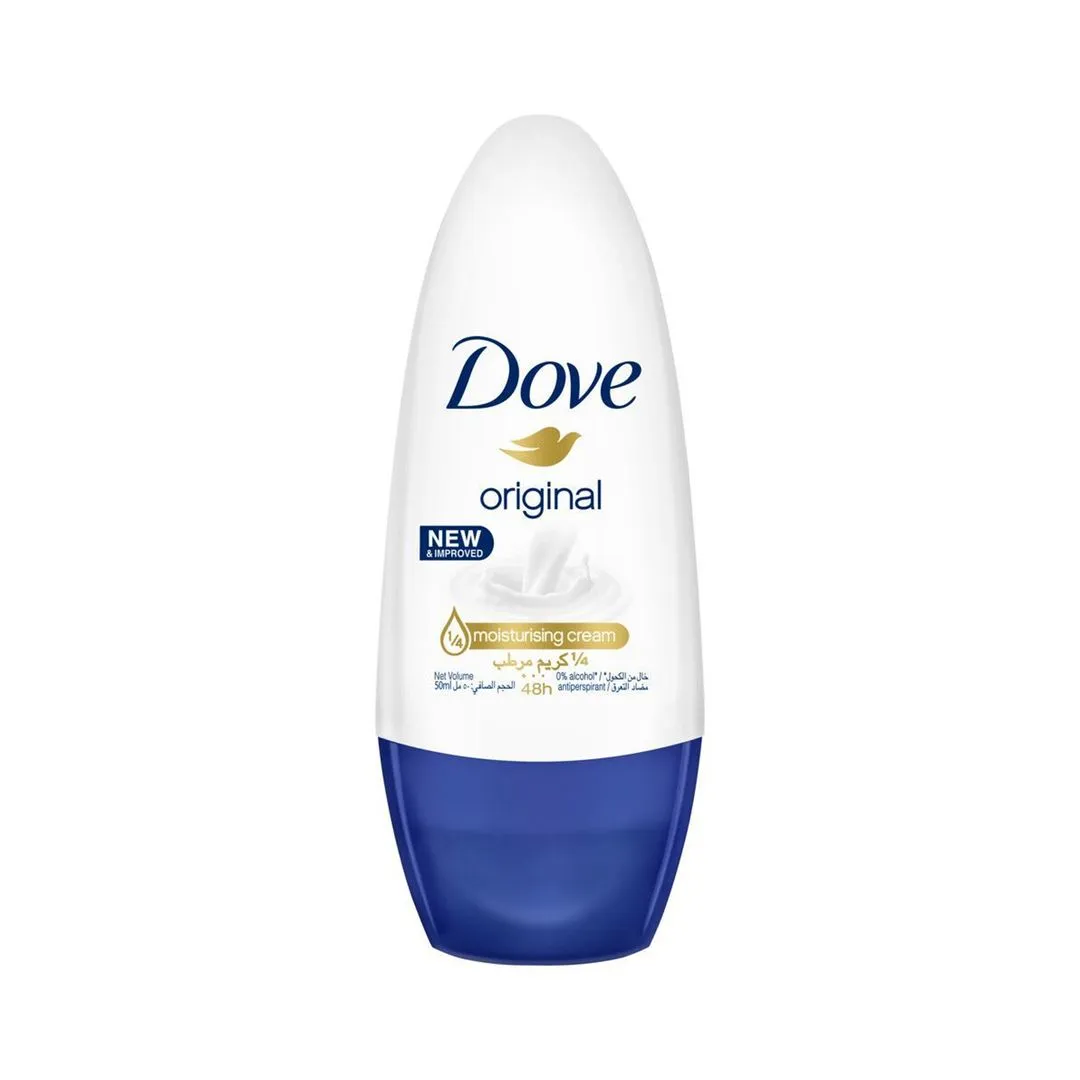 Dove Original Roll-On Anti Perspirant with Moisturizing Cream, 50ml