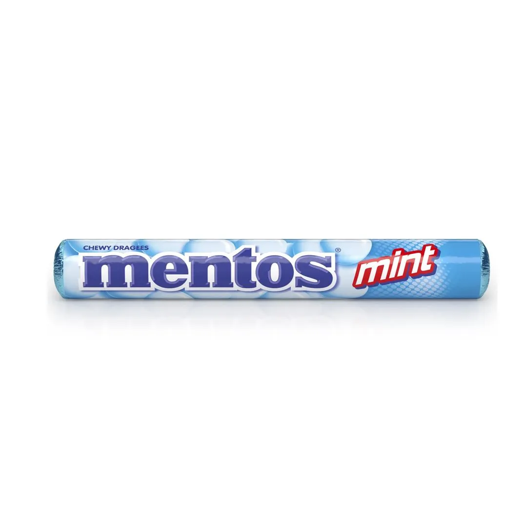 Mentos Candies Mint Flavor, 11 Pieces