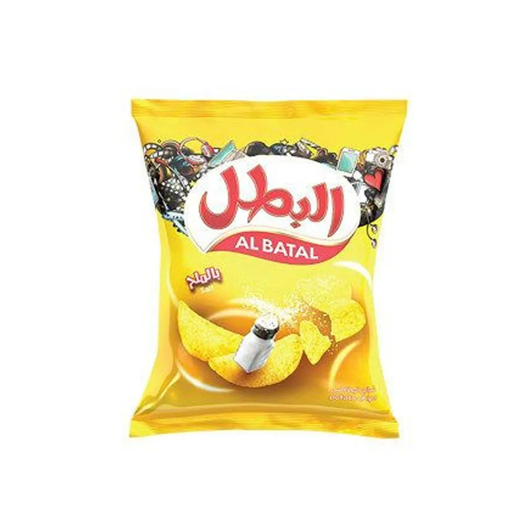 Al Batal Chips With Salt, 14g