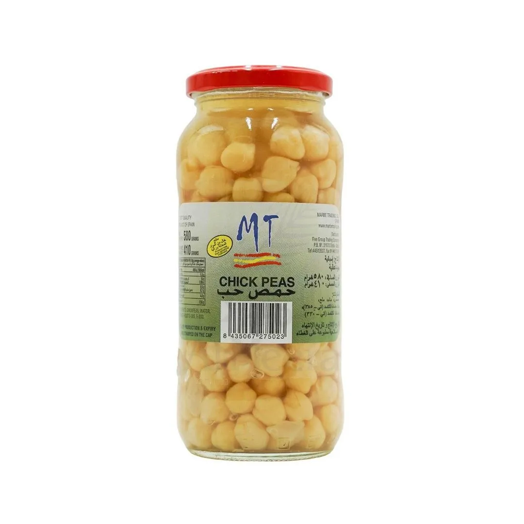 MT CHICK PEAS BOTTLE 580GM