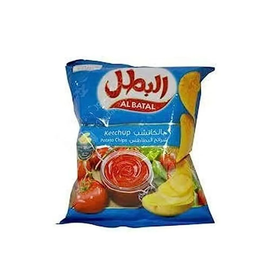 Al Batal Chips With Ketchup, 14g
