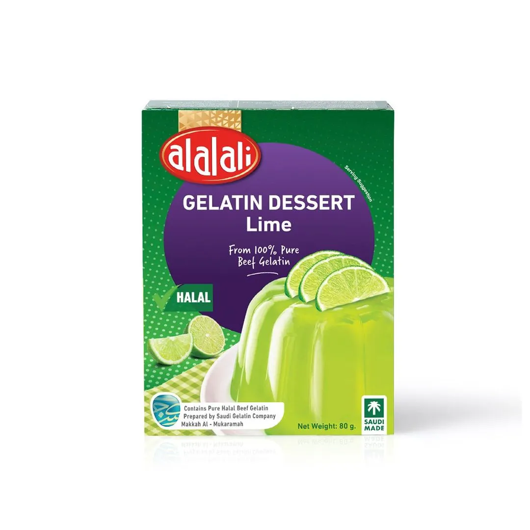 Alalali Lime Gelatin, 80g