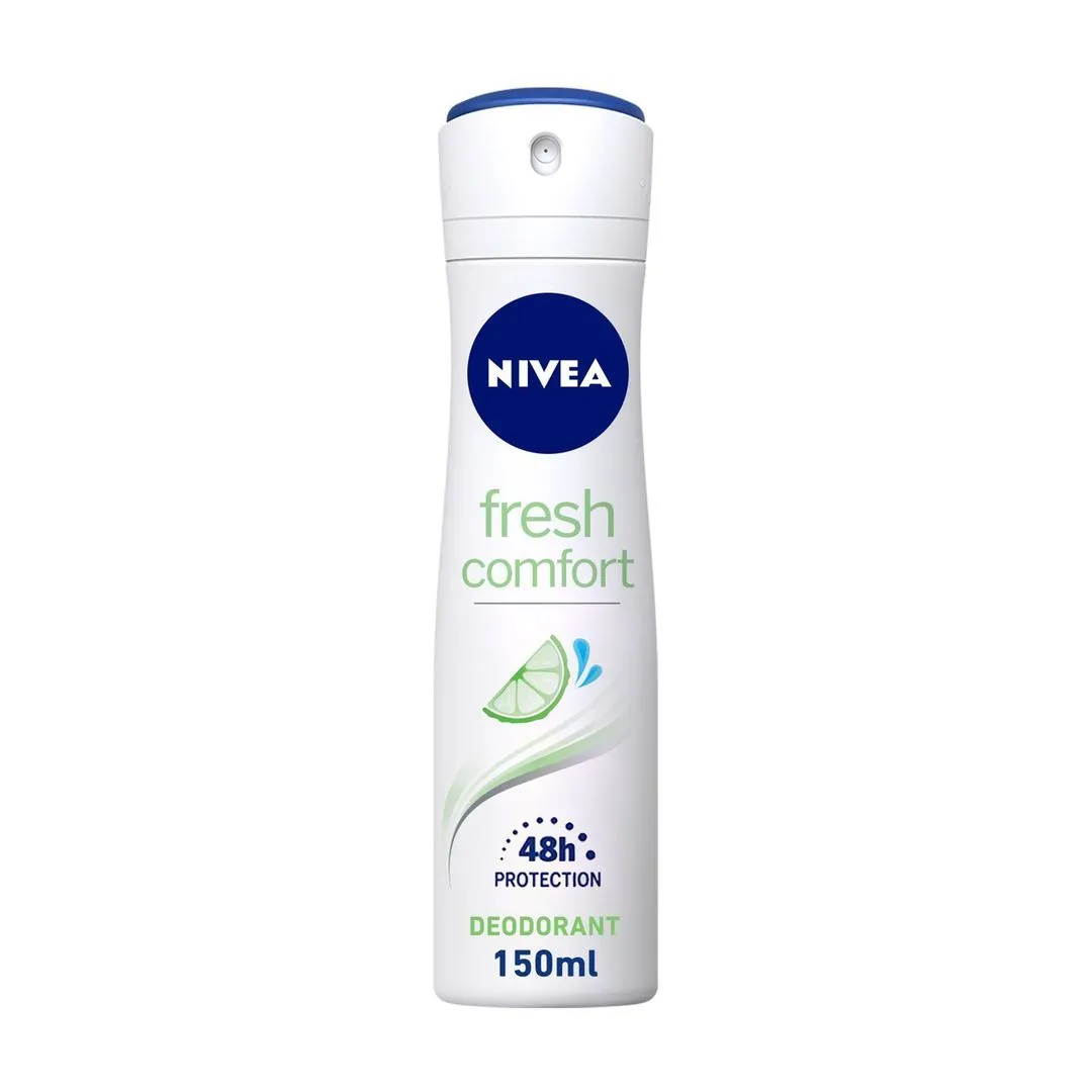 NIVEA Fresh Comfort 48H Deodorant Spray for Women, 150ml