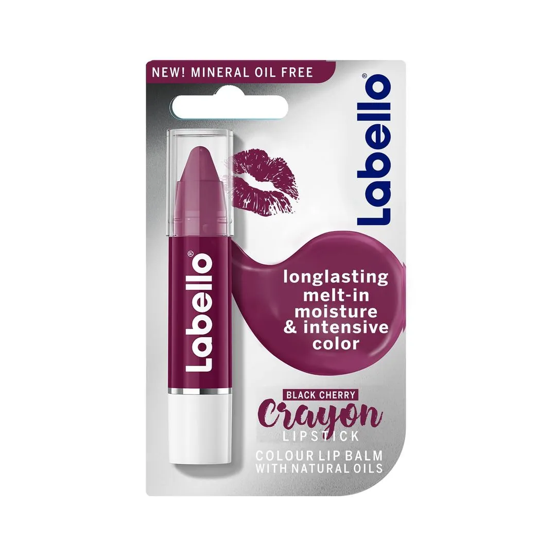Labello Crayon Lipstick Black Cherry, 1 Piece