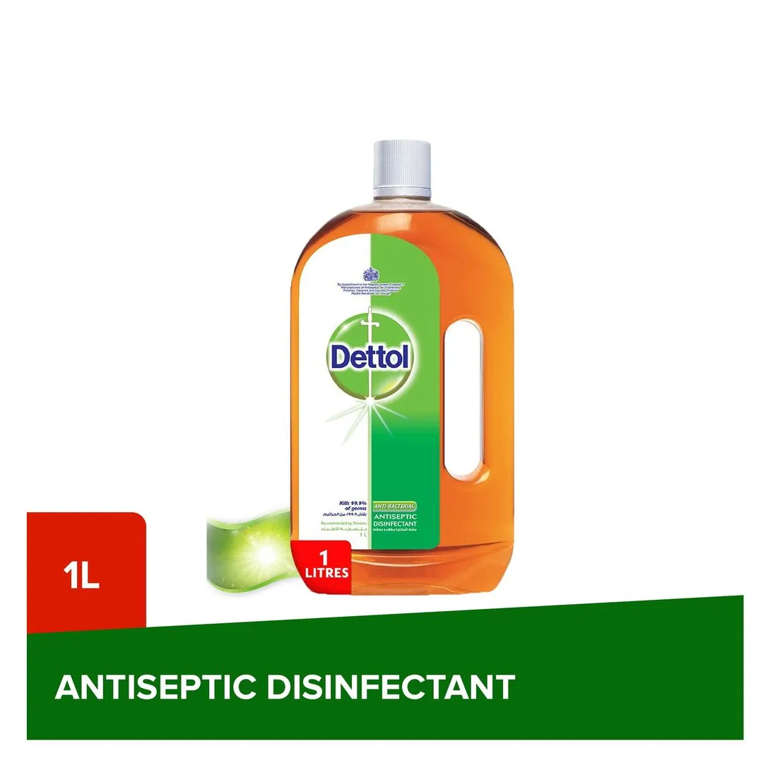 Dettol Antibacterial Antiseptic Disinfectant Liquid, 1L