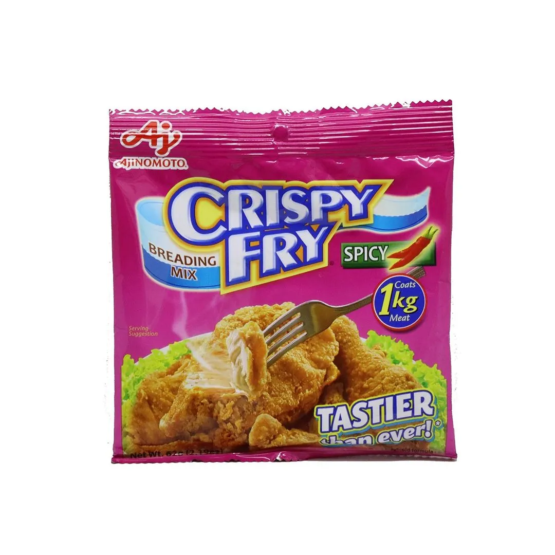 Ajinomoto Crispy Fry Breading Mix Spicy Flavour, 62g