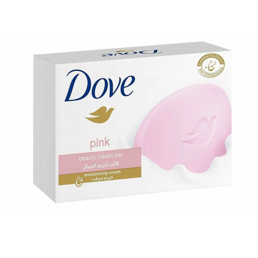 Dove Pink Beauty Cream Moisturizing Soap Bar, 135g
