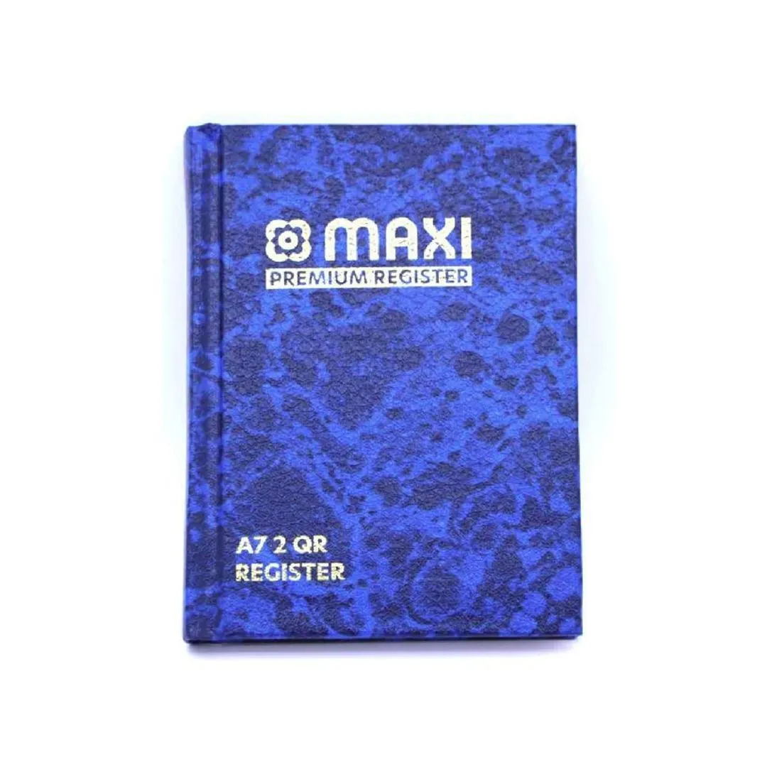 Maxi Premium Register A7, 2 Qr