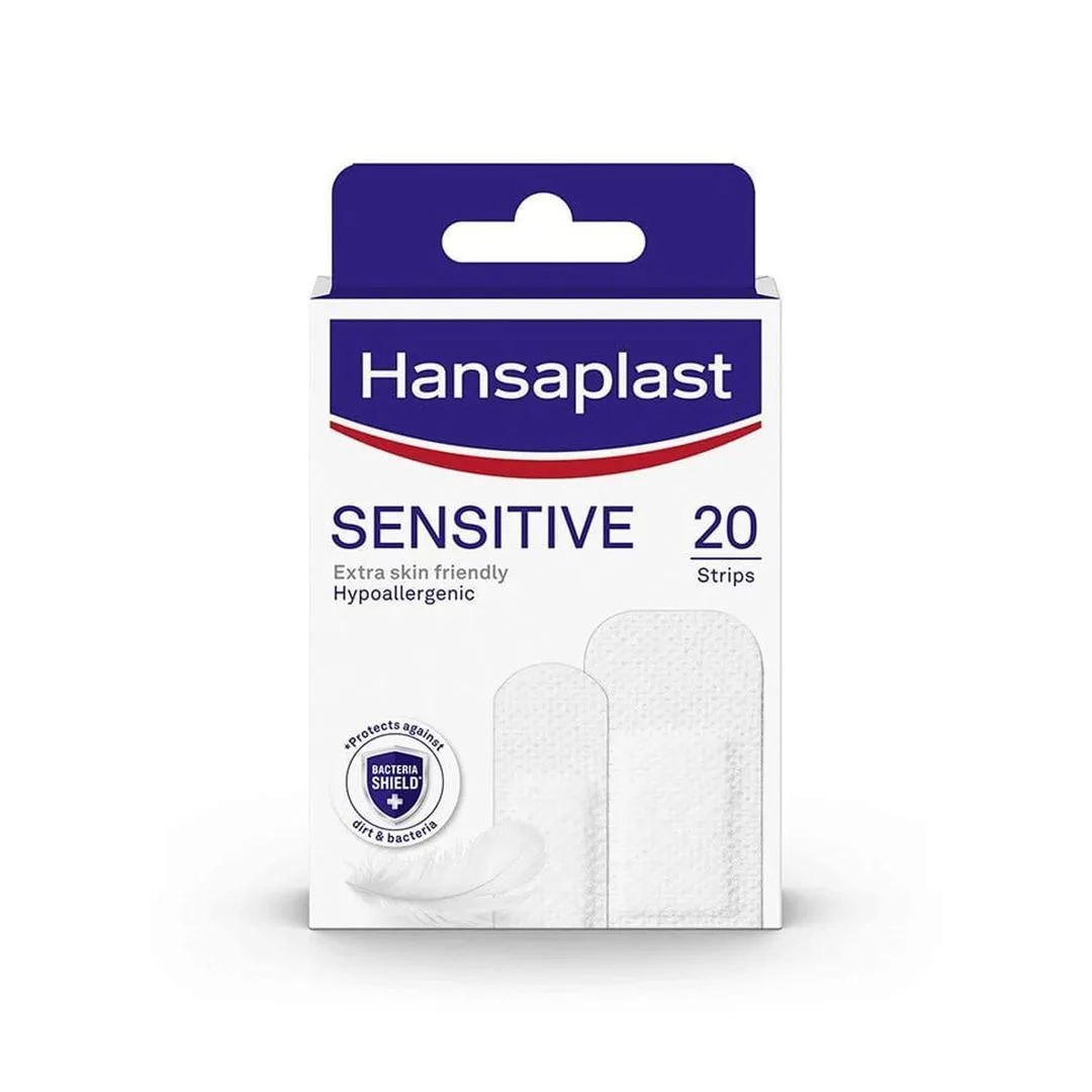 Hansaplast Sensitive Wound Plasters, 20 Strips