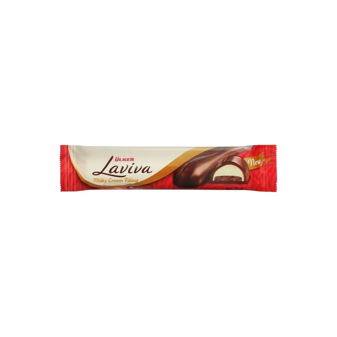 Ulker Laviva Milk Filled Chocolate Bar, 35g