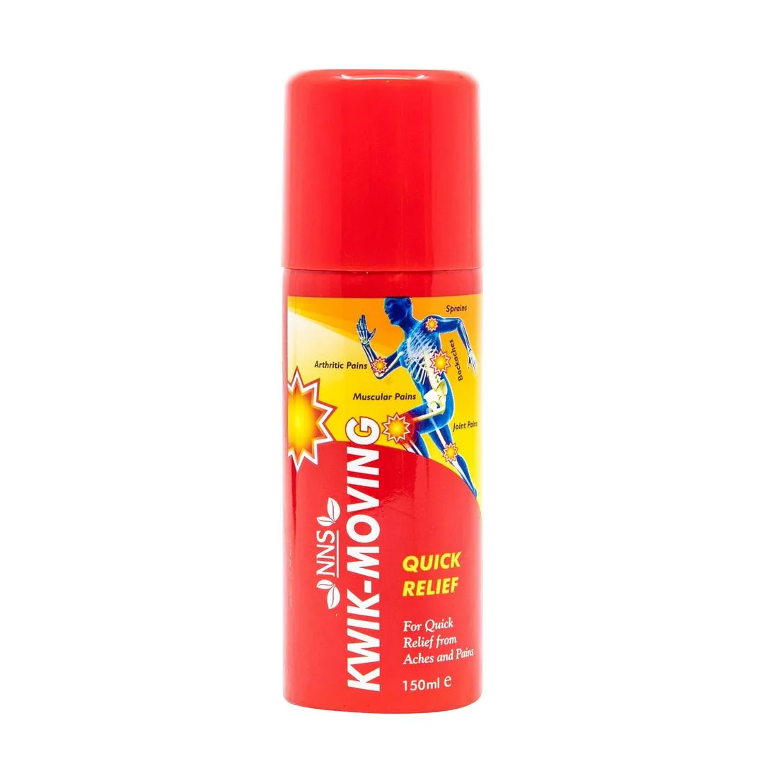 Nns Kwik Moving Pain Relief Spray, 150ml