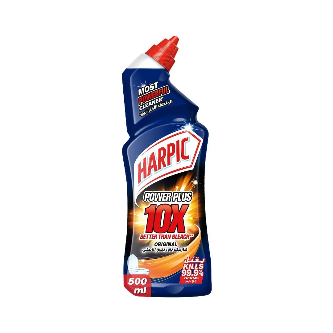 Harpic Power Plus 10X Original Toilet Cleaner, 500ml