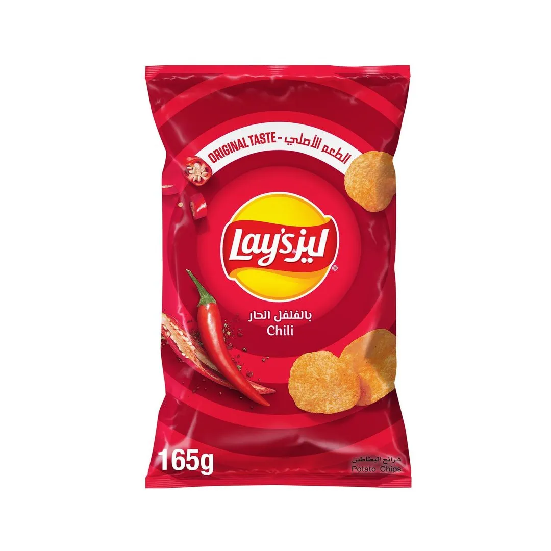 Lay's Chili Potato Chips, 155g