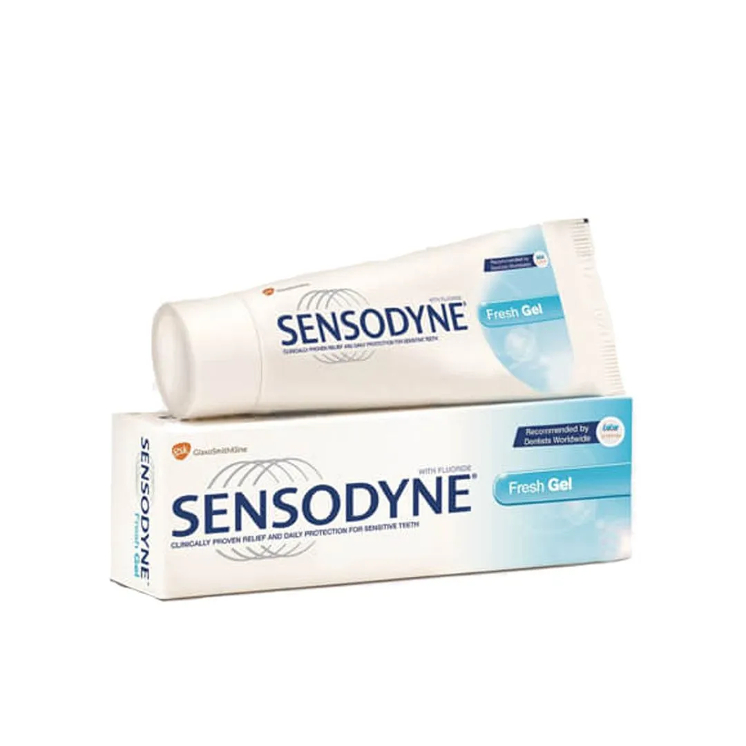 Sensodyne Fluoride Toothpaste Fresh Gel 150 Grams