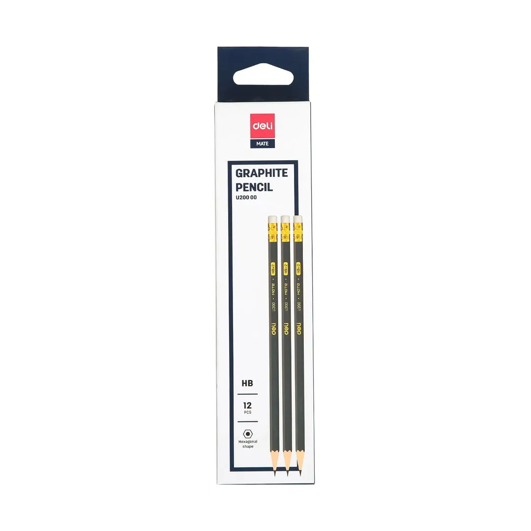 Deli Navy Graphite Pencil Packet Eu20000