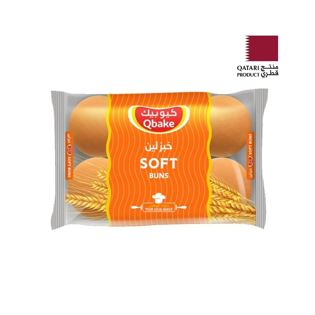 Qbake Soft Buns, 420g