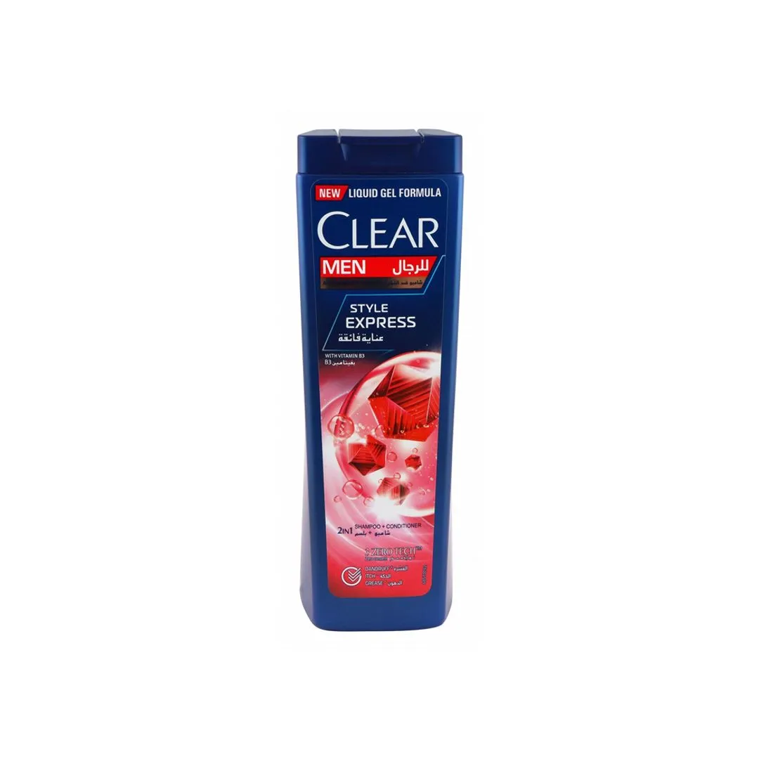 Clear For Men Style Express 2in1 Shampoo & Conditioner, 400ml