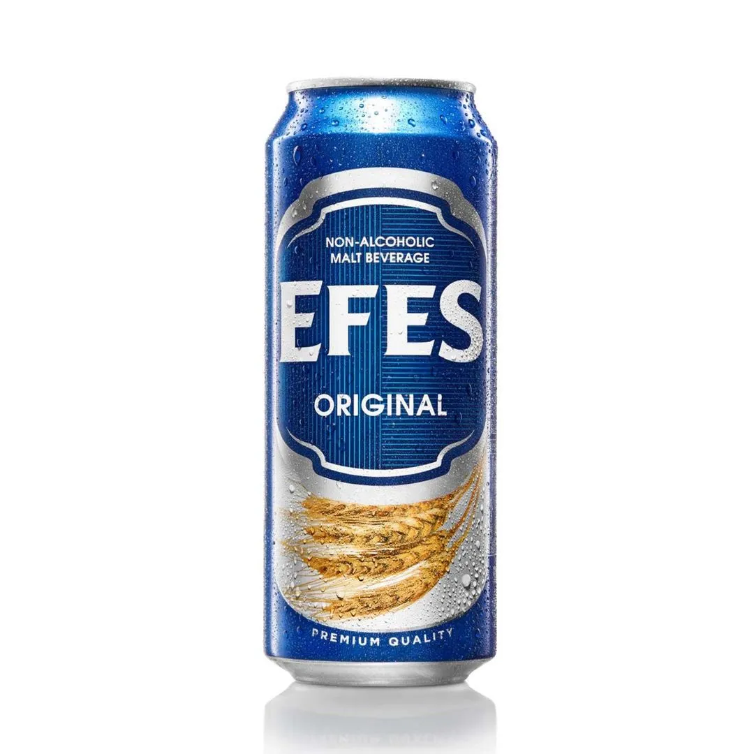 Efes Original Non Alcoholic Malt Beverage Can 500 ml