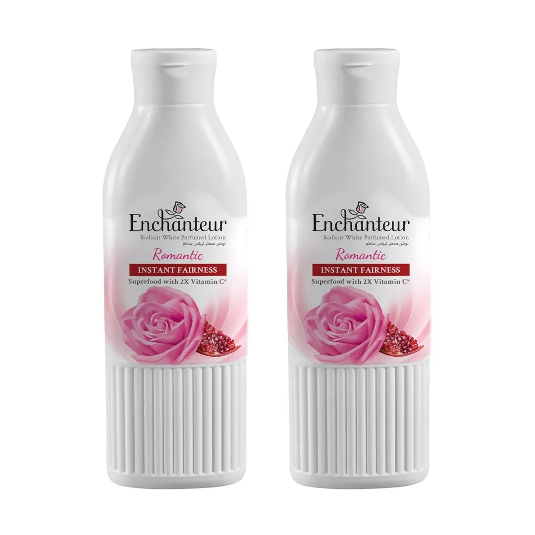 Enchanteur Whitening Lotion 2X250Ml Prm