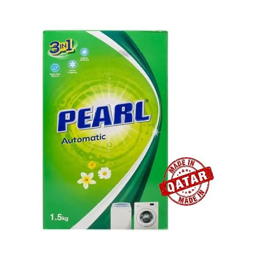 Pearl Automatic Low Foam Original Detergent Powder, 1.5kg
