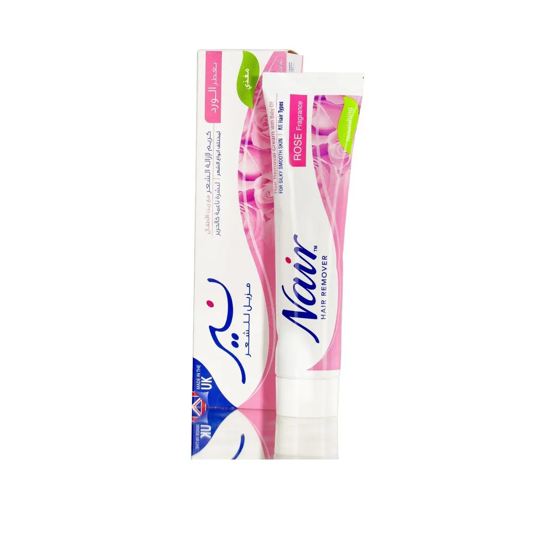Nair Rose Fragrance Hair Removal Cream, 110ml